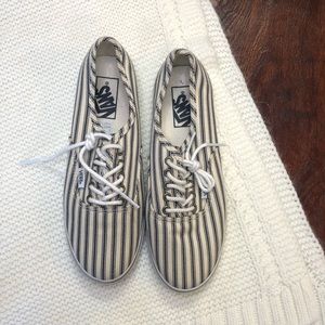 Brand New Striped Vans